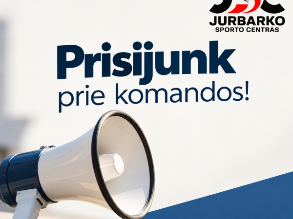 DARBO PASIŪLYMAS JURBARKO SPORTO CENTRE